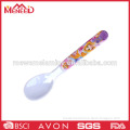Bargain price printed baby safety plastic resuable spoon